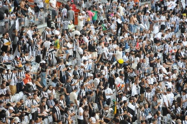 Fotos da torcida do Atltico na partida contra o Flamengo, no Mineiro, em Belo Horizonte, pela 13 rodada do Campeonato Brasileiro