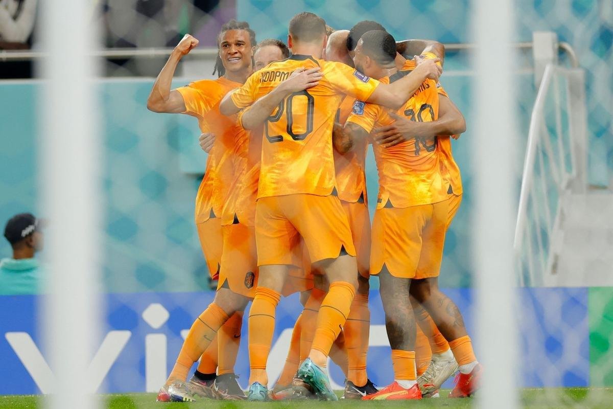 Primeiro gol da Holanda foi marcado por Cody Gakpo 