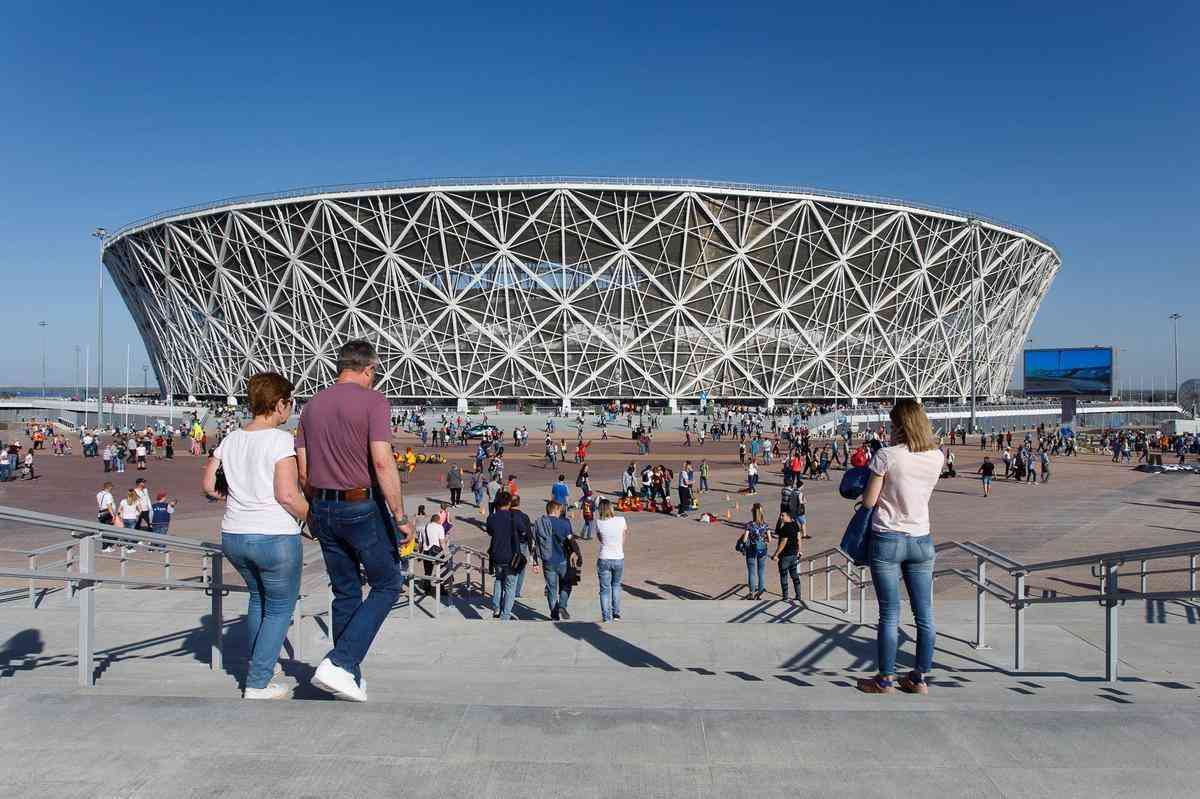 Arena Volvogrado receber quatro jogos da fase de grupos da Copa do Mundo da Rssia