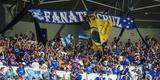 Imagens da torcida do Cruzeiro no clssico contra o Atltico, no Mineiro
