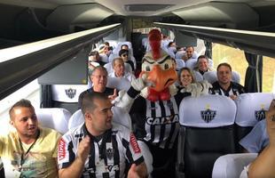 Novo nibus foi apresentado na Cidade do Galo nesta segunda-feira