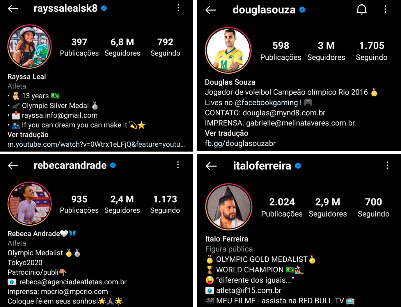 Com 2 milhões de seguidores, atleta Douglas Souza faz sucesso no Instagram