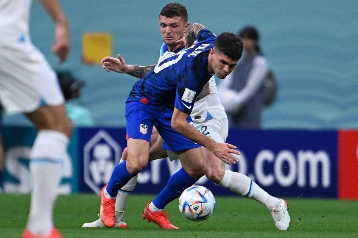 Imagens da partida entre Inglaterra e Estados Unidos, pelo Grupo A da Copa do Mundo de 2022