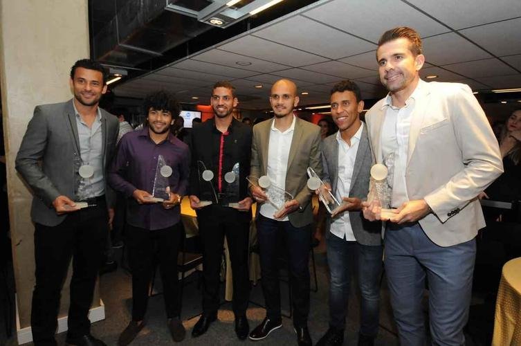 Premiados da 16 edio do Trofu Tel Santana, evento realizado no Mineiro