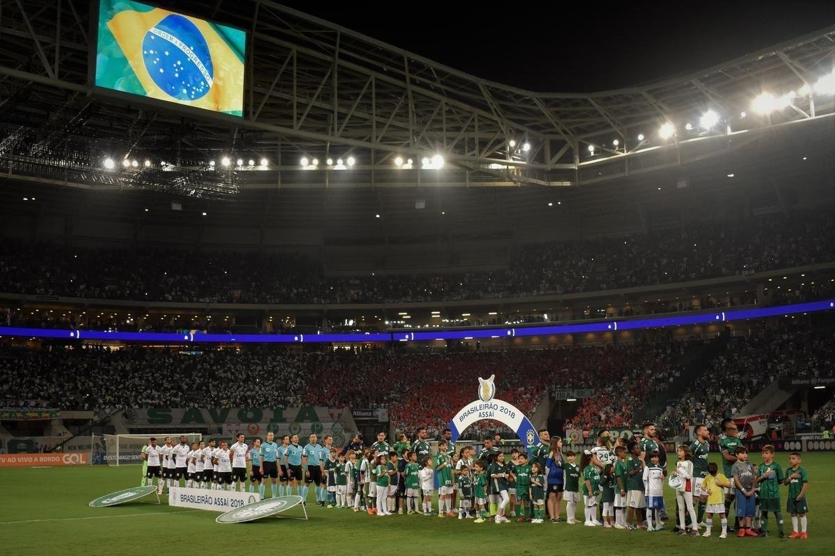 Amrica foi goleado pelo Palmeiras por 4 a 0 no Allianz Parque, mas ainda est vivo na luta contra a queda