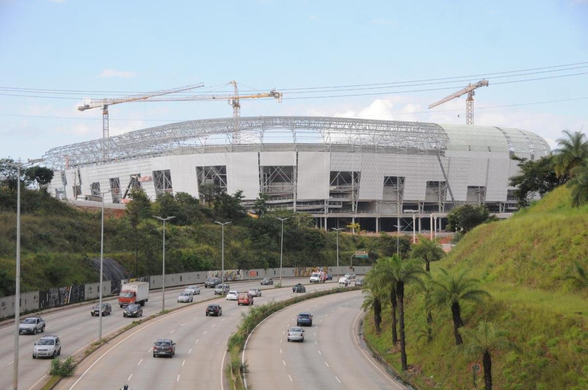 Fotos da Arena MRV nesta sexta-feira (6)