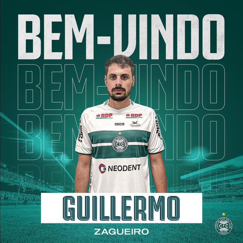 Guillermo de los Santos, zagueiro (Coritiba)