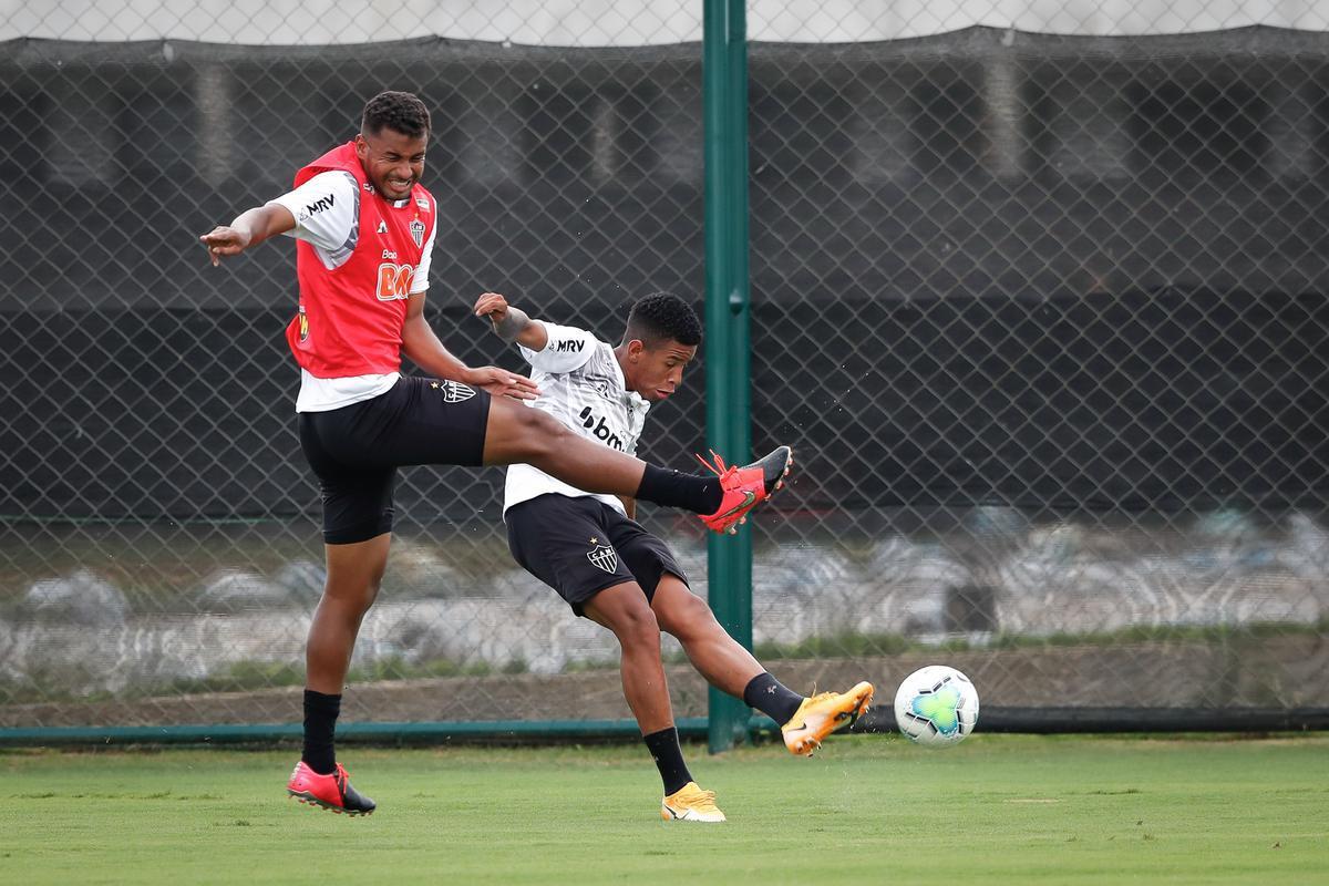 Atlético se prepara para enfrentar o Internacional