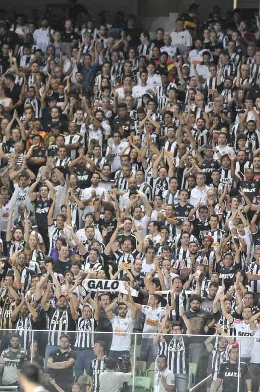 Torcida do Galo no Independncia para Atltico x Libertad-PAR, pela Copa Libertadores