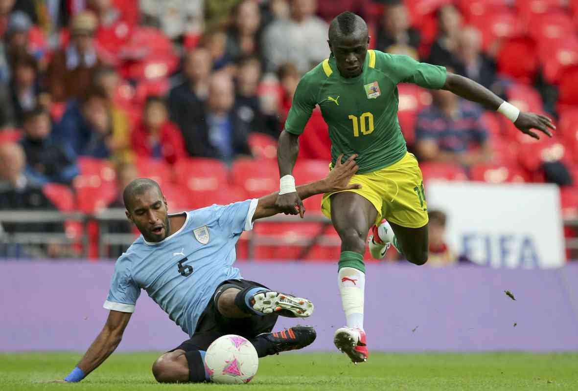 Sadio Mané, atacante de Senegal, foi para Londres-2012 e acabou eliminado nas quartas de final para o México