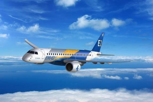 Avio modelo E190 da Embraer 