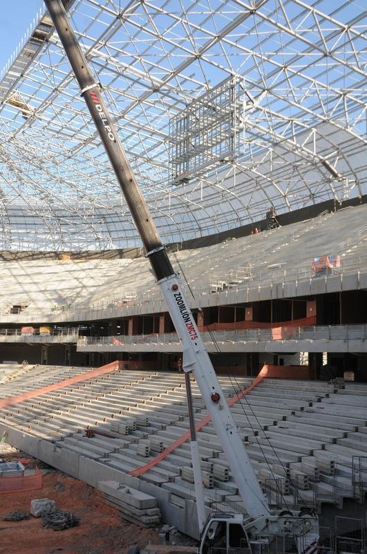 Futuro estdio do Galo, Arena MRV est com 60% das obras concludas