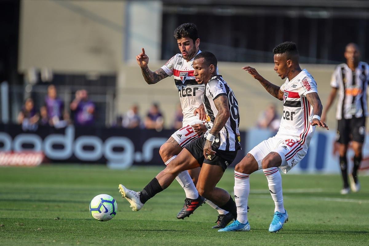 Atltico e So Paulo se enfrentaram no Morumbi, pela 28 rodada do Brasileiro