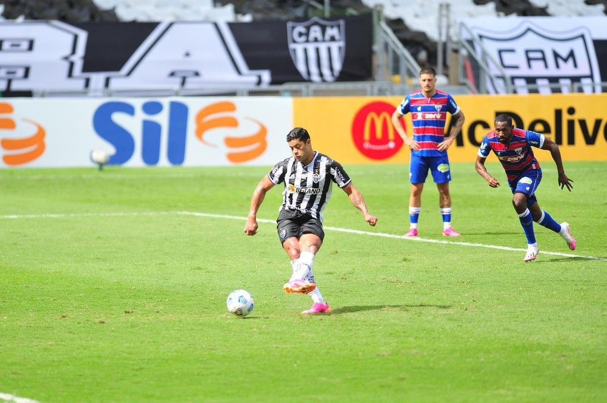 Fotos do jogo entre Atltico e Fortaleza, no Mineiro, pela primeira rodada do Campeonato Brasileiro de 2021