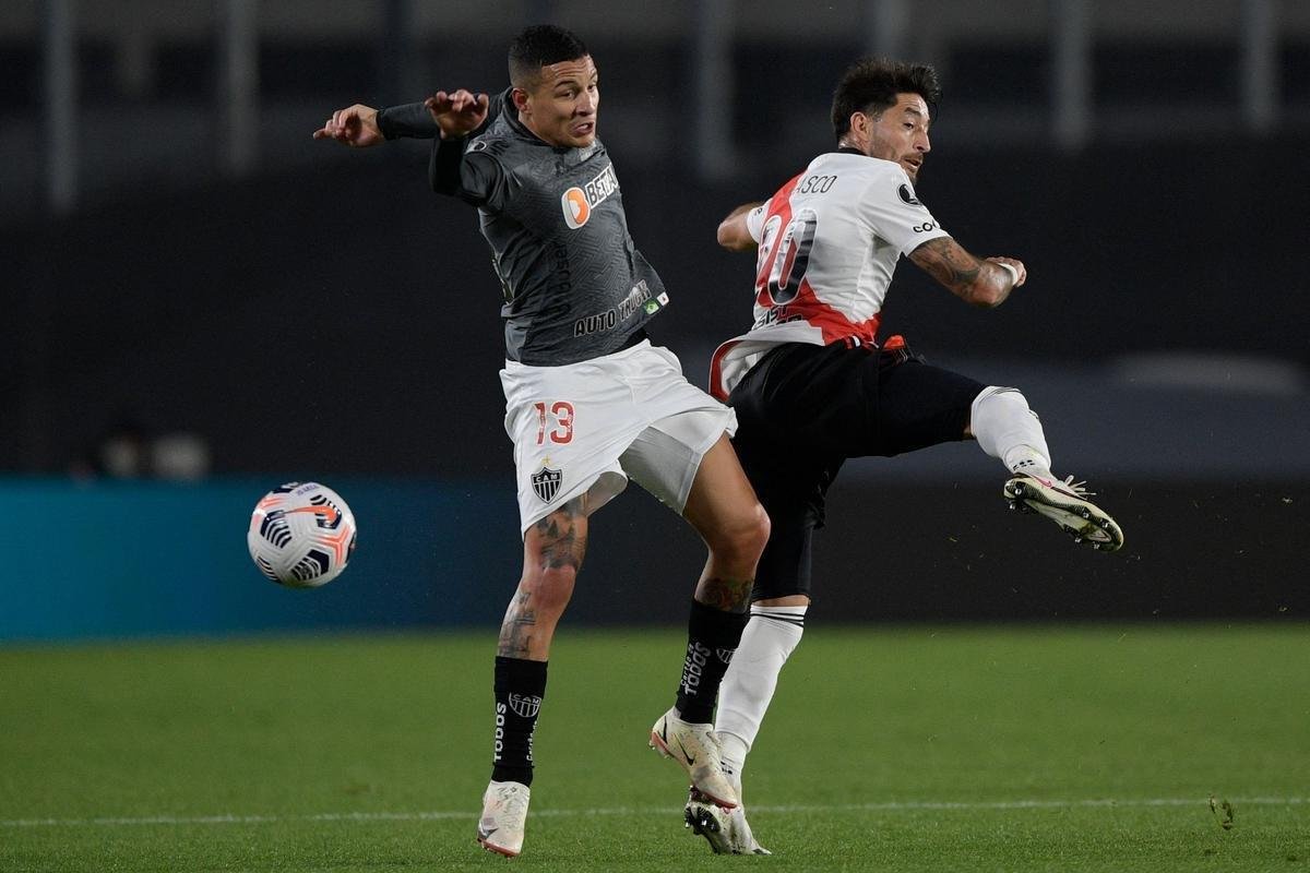 River Plate x Atltico: fotos do duelo de ida das quartas de final da Copa Libertadores, no Monumental de Nez, em Buenos Aires