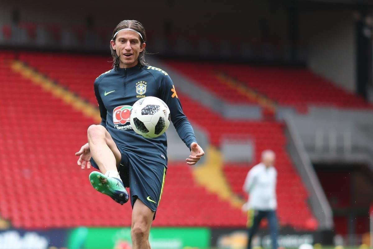 Veja imagens do último treino do Brasil antes do amistoso contra a Croácia