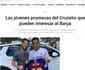 Aps visita de Abidal, jornal espanhol lista promessas do Cruzeiro que podem entrar na mira do Barcelona