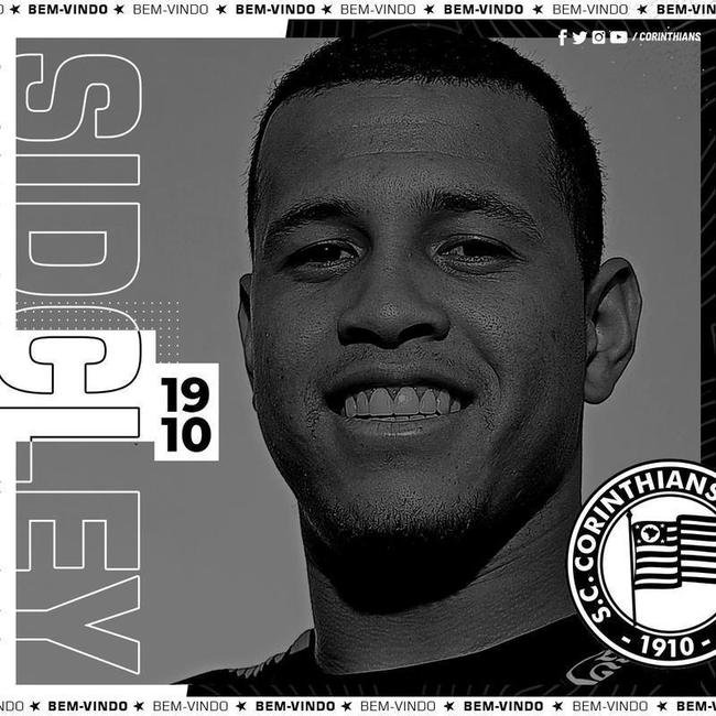 O Corinthians anunciou a contratao do lateral-esquerdo Sidcley, que estava no Dnamo de Kiev, da Ucrnia