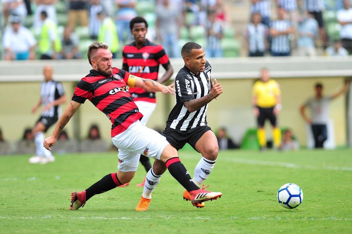 Veja imagens do jogo entre Atltico e Vitria