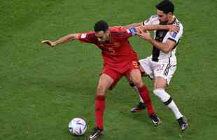 Fotos de Espanha x Alemanha, neste domingo, no Estdio Al Bayt, pelo Grupo E da Copa do Mundo no Catar