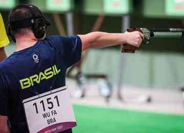 Copa do Mundo de Tiro Esportivo (carabina e pistola), que está sendo realizada no Rio de Janeiro, é uma das atrações da plataforma