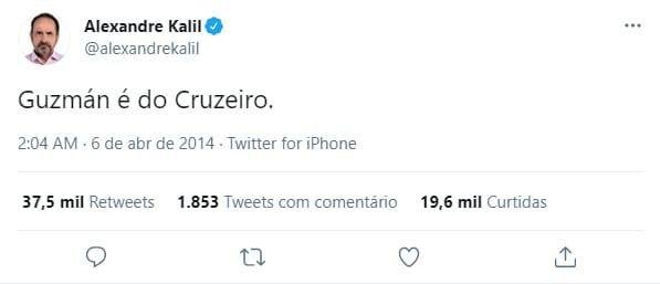 Yeison Guzmán desiste e não jogará mais no Cruzeiro; veja os memes
