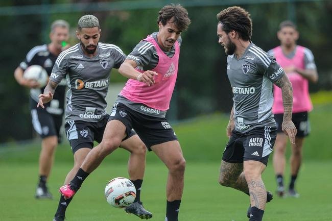 Atlético treinou nesta quinta-feira (26/1) na Cidade do Galo