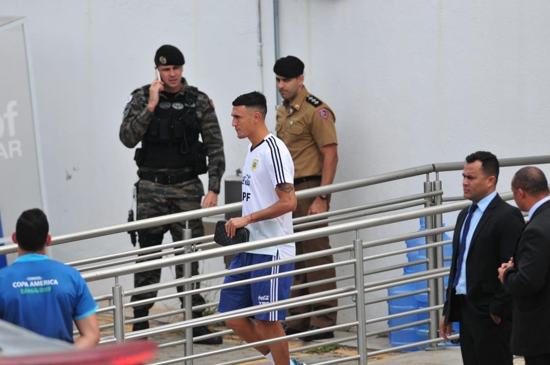 Jogadores deixam Independência após treino