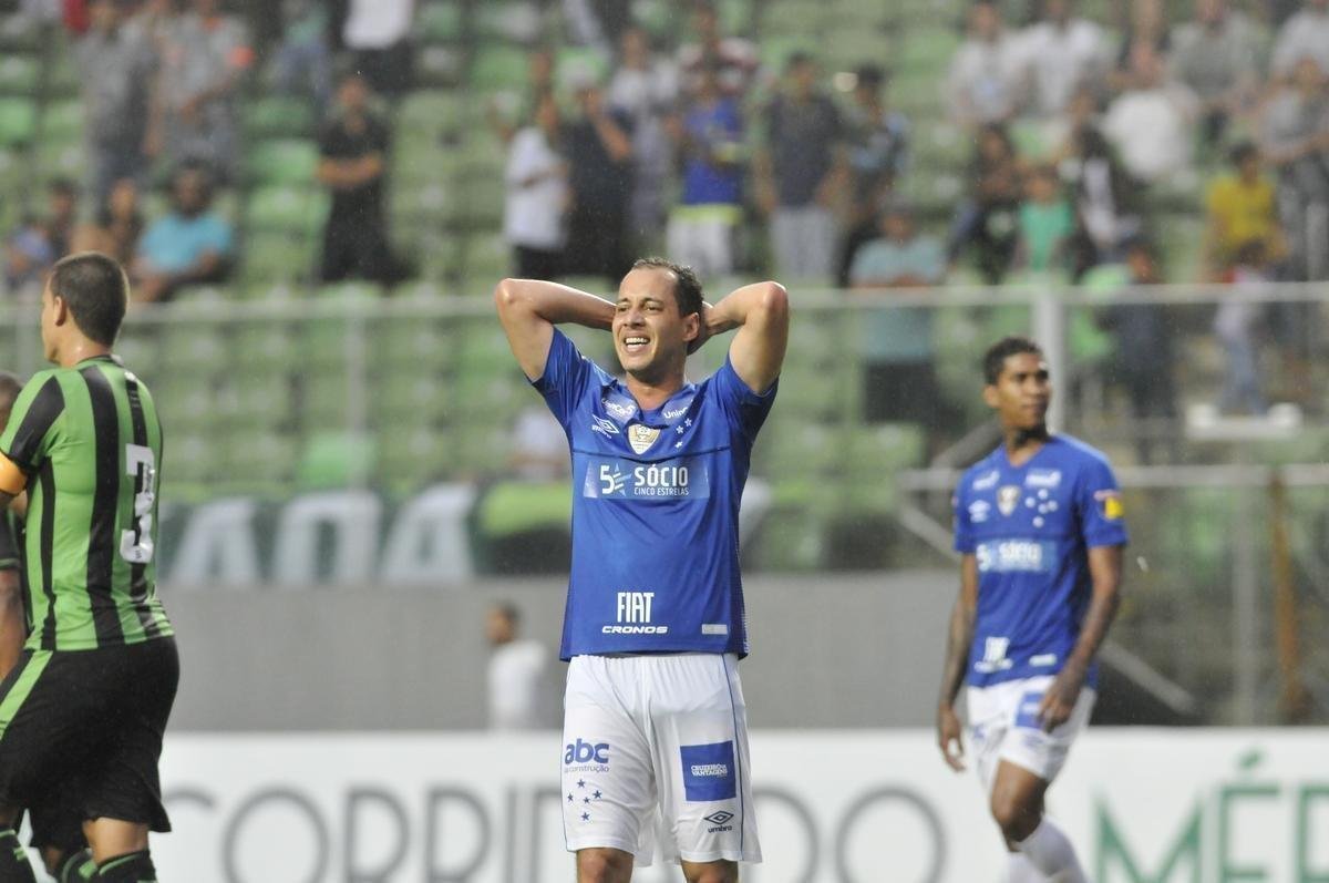Fotos da partida entre Amrica e Cruzeiro, no Independncia, pelo Campeonato Mineiro