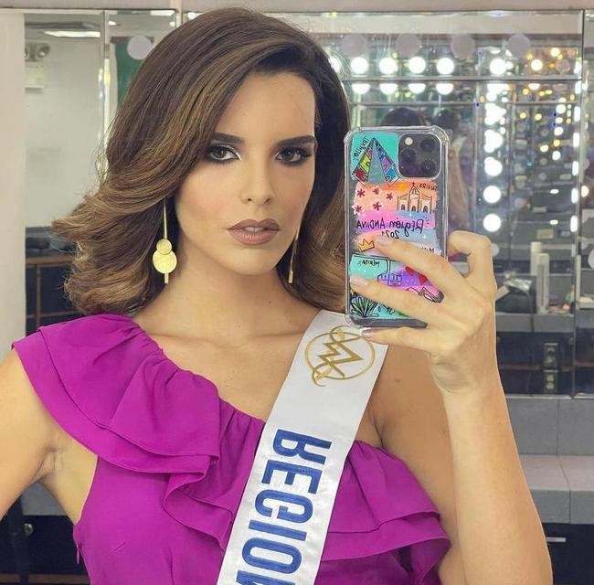 Fotos de Amanda Dudamel, filha de ex-treinador do Atltico, vencedora do Miss Venezuela