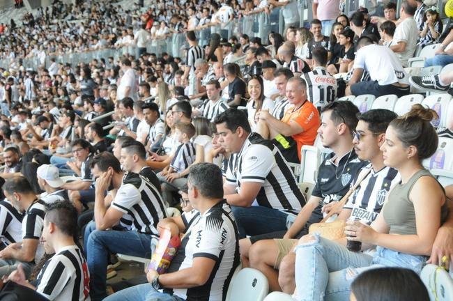 Fotos da torcida do Atltico na partida contra o Flamengo, no Mineiro, em Belo Horizonte, pela 13 rodada do Campeonato Brasileiro