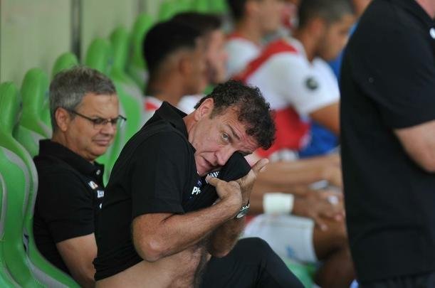 Veja fotos do jogo entre Amrica e Santos