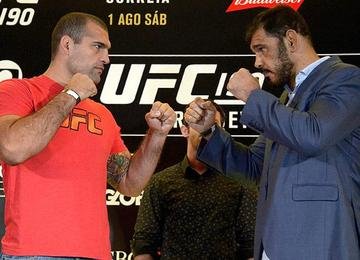 Lendas do MMA se enfrentam na luta coprincipal do evento deste sábado