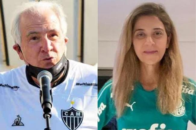 Rubens Menin e Leila Pereira turbinaram projetos de Atlético e Palmeiras