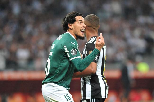 Fotos do jogo de ida das quartas de final da Copa Libertadores, entre Atltico e Palmeiras, no Mineiro