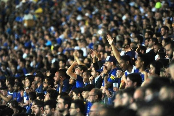 Primeiro tempo teve River superior nos primeiros 30 minutos; Cruzeiro equilibrou as aes na reta final