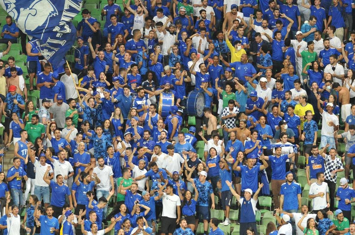 Fotos do jogo entre Cruzeiro e Uberlndia, no Independncia, em BH, pela stima rodada do Campeonato Mineiro de 2022