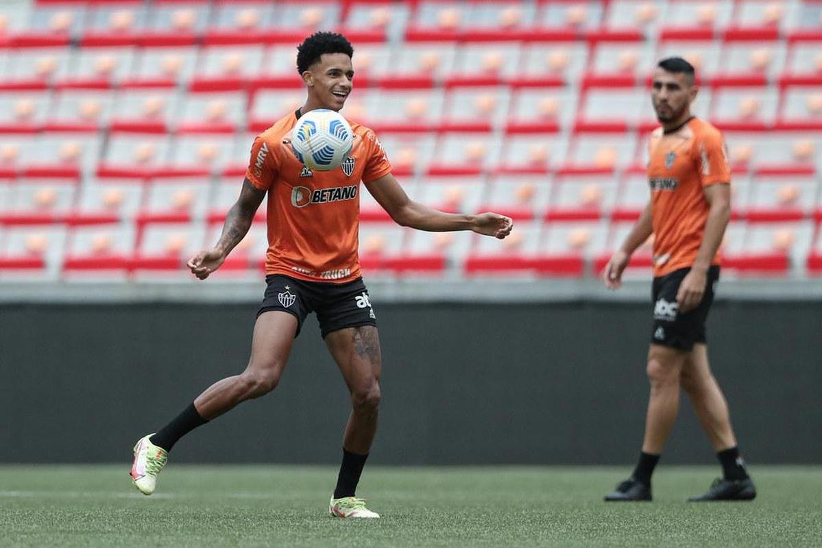 Fotos do ltimo treino do Atltico antes da deciso da Copa do Brasil