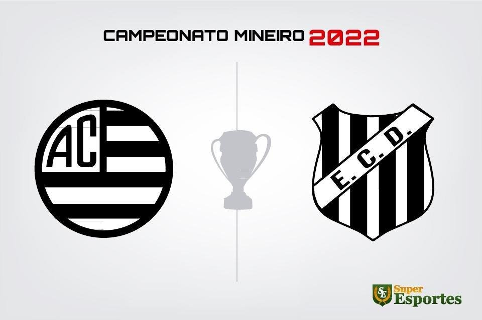 Athletic x DemocrataGV jogo do Mineiro terá transmissão do