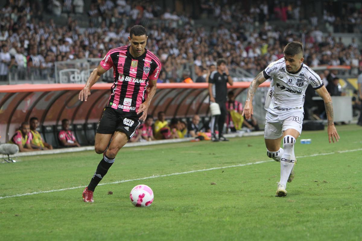Atltico x Cear: fotos do jogo no Mineiro pelo Brasileiro