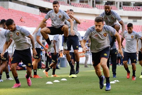 Partida entre Sport e Vitria, na Arena de Pernambuco, pela Copa do Nordeste