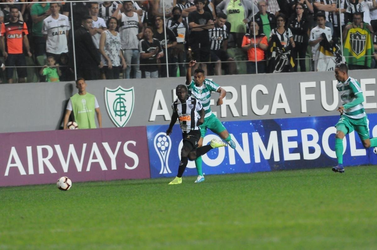 Fotos do jogo entre Atltico e La Equidad, no Independncia, pelas quartas de final da Sul-Americana