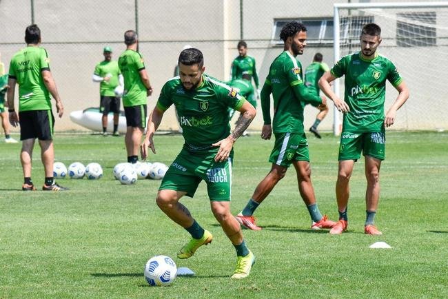 Fotos do treino do Amrica nesta quarta-feira (29/9), no CT Lanna Drumond, visando ao jogo contra o Cuiab no sbado, s 17h, na Arena Pantanal, em Cuiab.
