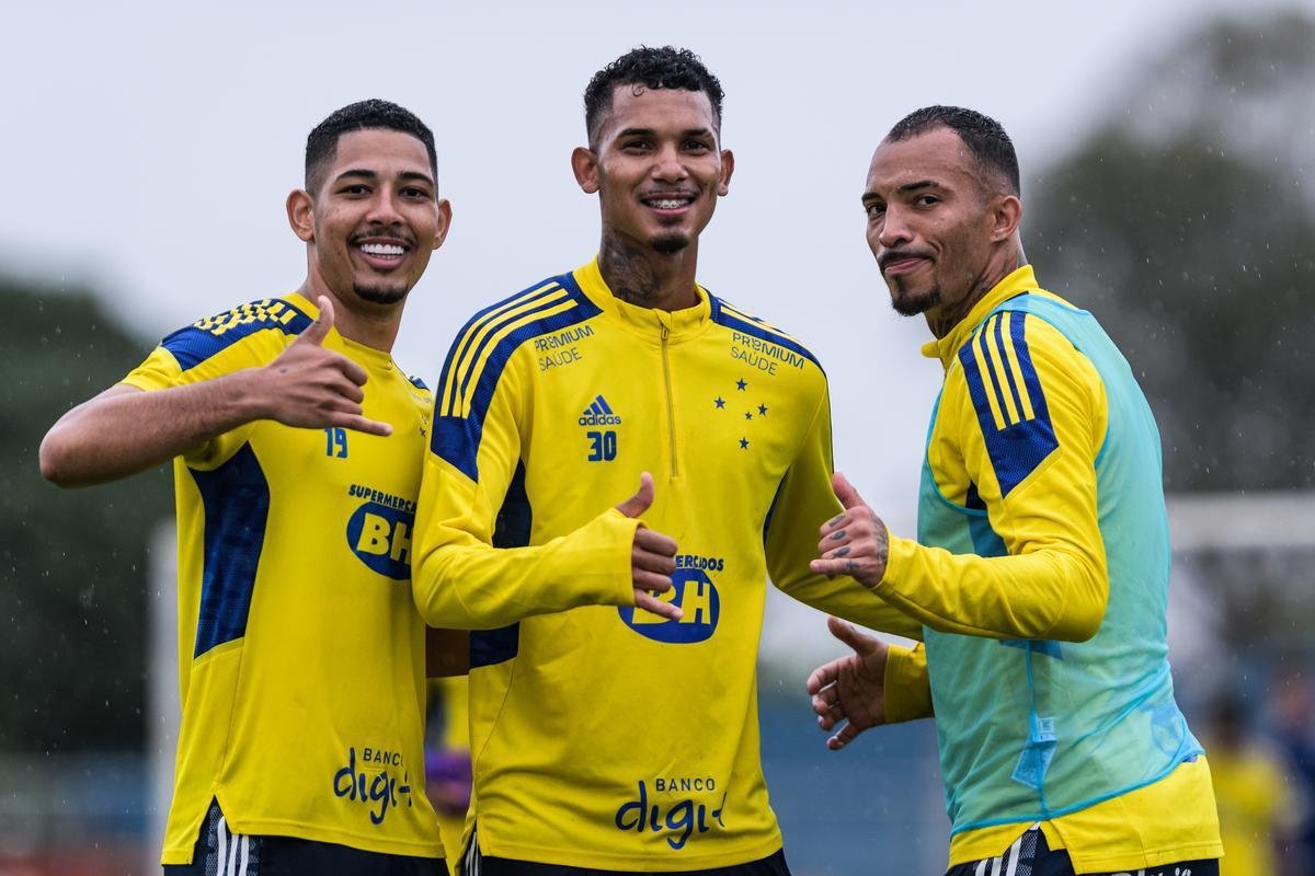 Fotos do treino do Cruzeiro nesta quinta-feira (11/11)