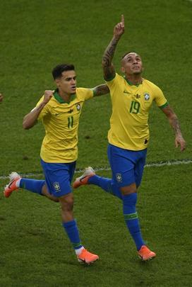 Fotos da decisão da Copa América entre Brasil e Peru, no Maracanã