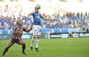 Fotos do jogo entre Cruzeiro e So Paulo