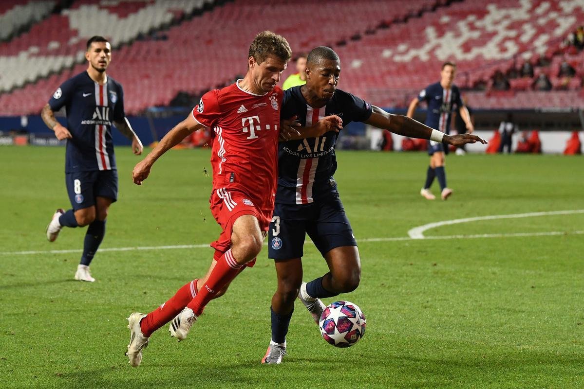 Fotos da final da Liga dos Campeões entre PSG e Bayern de Munique, em Lisboa