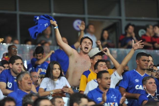 Fotos da grande deciso da Copa do Brasil, entre Cruzeiro e Flamengo, no Mineiro