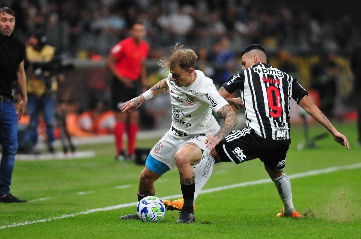 Fotos do jogo entre Atltico-MG e Corinthians