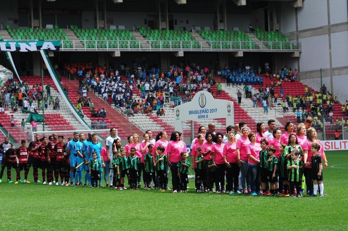 Amrica x Oeste pela 27 rodada da Srie B do Brasileiro